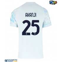 Moški Nogometni dresi Inter Milan Manuel Akanji #25 Gostujoči 2025-26 Kratek Rokav